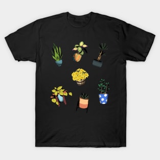 Collection of potted plants for indoor and outdoor use T-Shirt